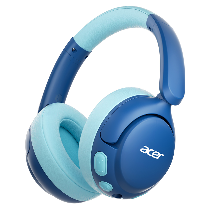 Anc Wireless Over Ear Headphones - Acer OHR725 어린이용 블루투스 5.4 헤드폰