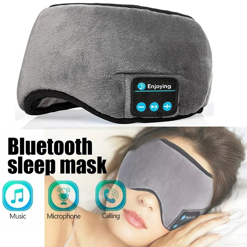 Sleep Mask Headphones Bluetooth - 폰 블루투스 이어폰 스포츠 수면 헤드밴드