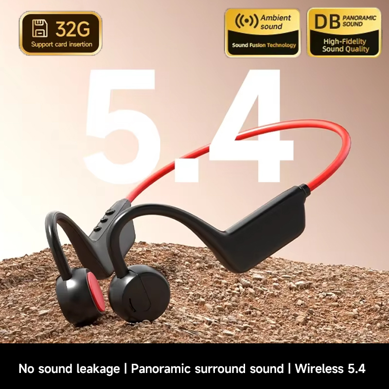 Anc Wireless Over Ear Headphones - 골전도 블루투스 이어버드 IPX8 러닝 스포츠
