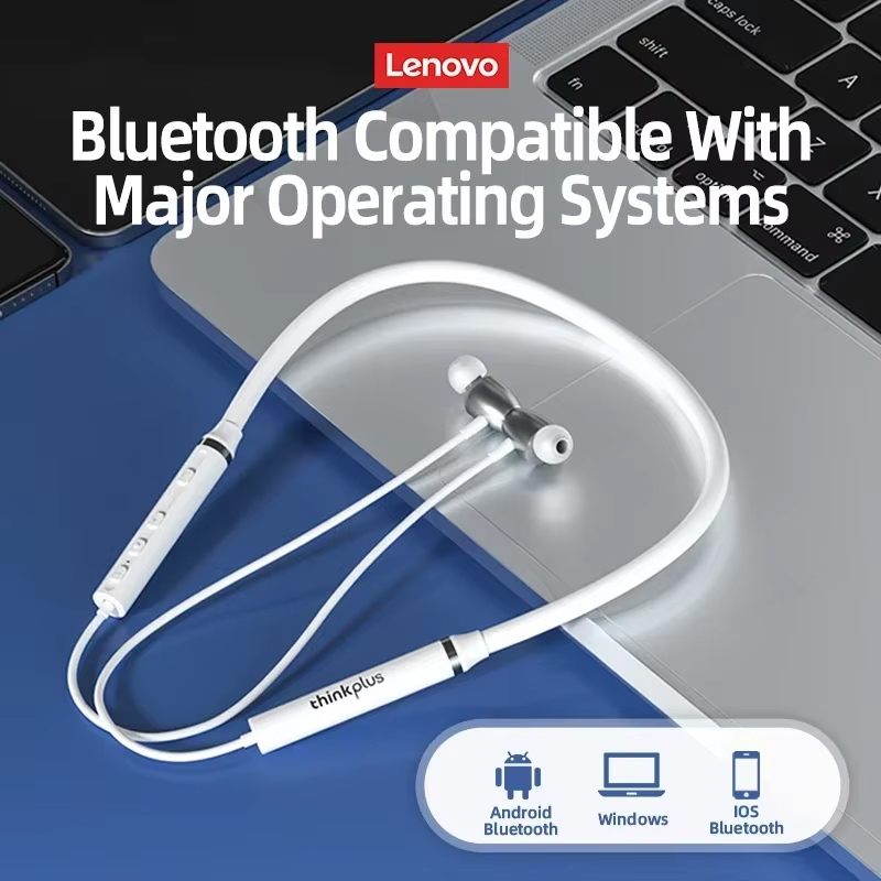 새로운 레노버 HE05X HE05 프로 넥밴드 블루투스 - Magnetic Neckband Sports Earphones 리뷰 및 가격