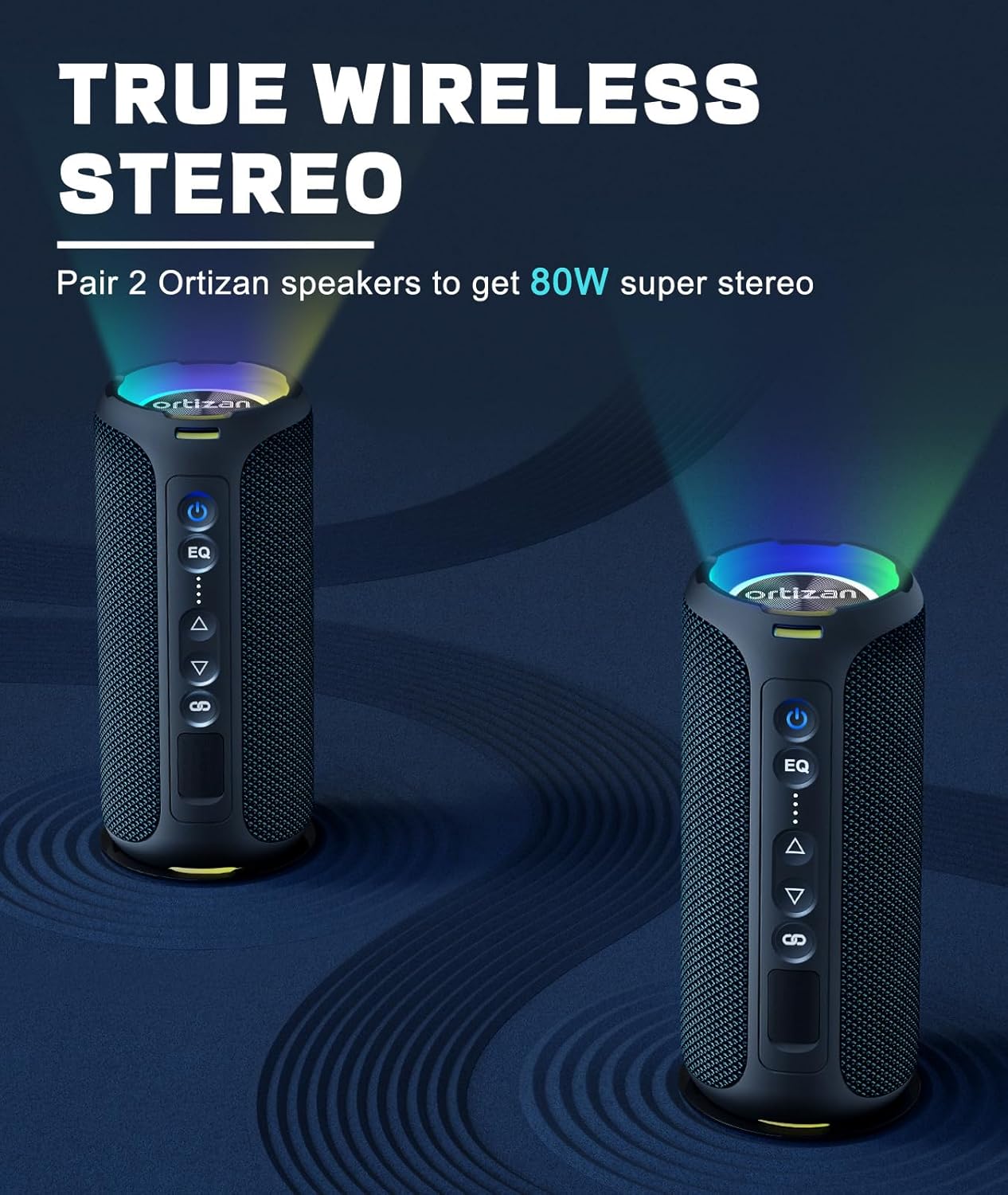 Ortizan 블루투스 스피커 40W 시끄러운 사운드  - Portable Bluetooth Speaker Waterproof Ipx7 리뷰 및 가격