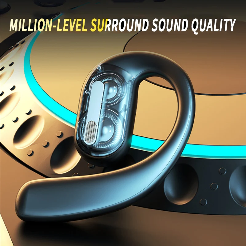 무선 블루투스 헤드폰 풀 오픈 헤드셋 공기 전도 이어훅 - Open Ear Air Conduction Headphones 리뷰 및 가격