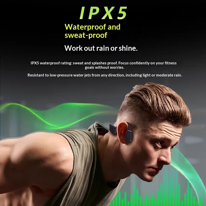 창의적인 방수 골전도 이어폰, 저지연 무선 스포츠 블루 - Headphones 리뷰 및 가격