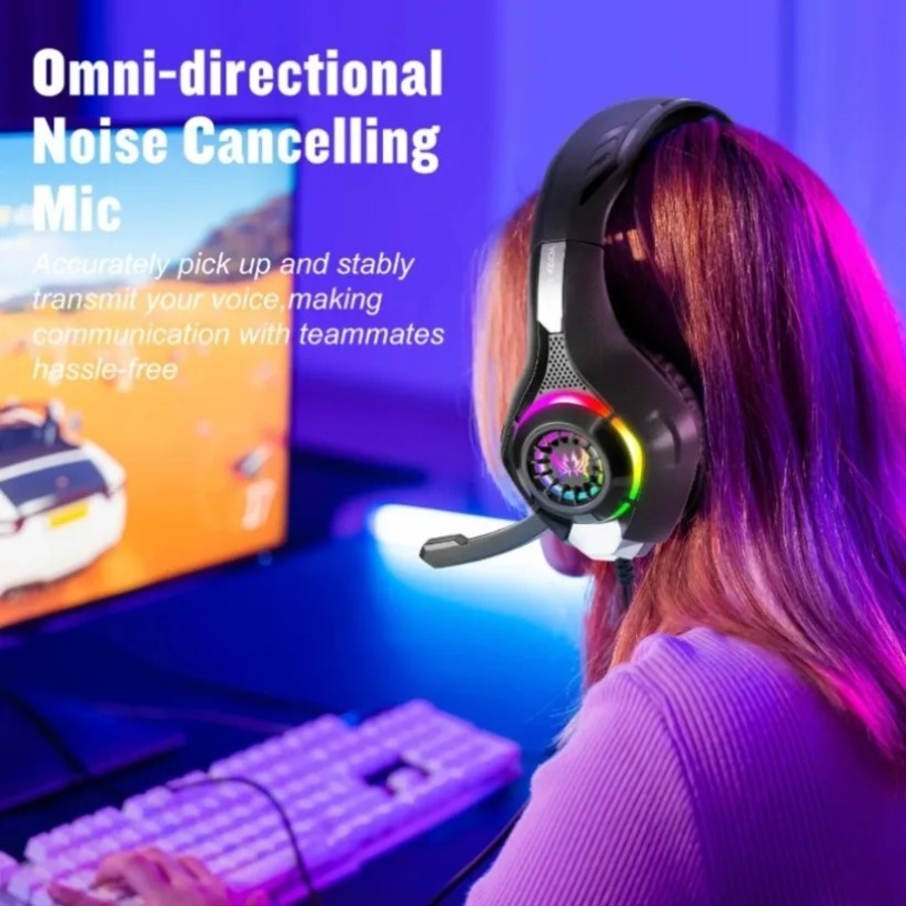 마이크가 장착된 유선 게이밍 헤드폰 RGB LED 오버 - Gaming Headset With Mic Rgb 리뷰 및 가격