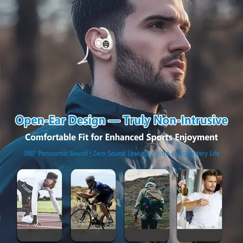 골전도 블루투스 이어버드 비인이어 디지털 디스플레이 오 - Anc Wireless Over Ear Headphones 리뷰 및 가격