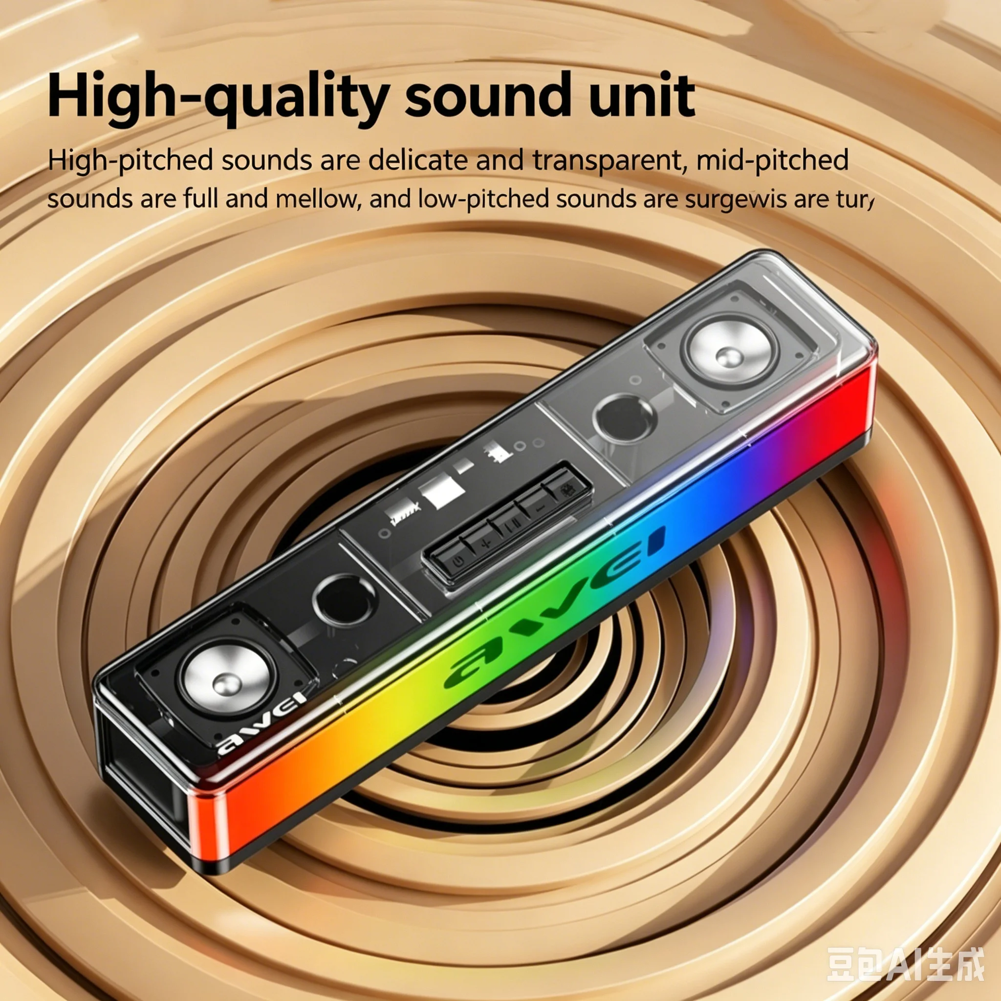 RGB 블루투스 스피커 사운드바 20W 강력한 서브우퍼 - Rgb Computer Soundbar For Pc 리뷰 및 가격
