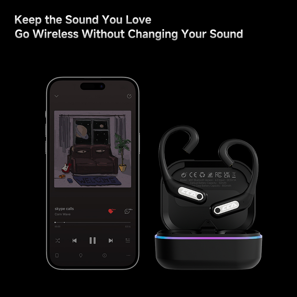 CCA MX1 HD 블루투스 호환 모듈 6.0 헤드폰  - Type C Wired Earphones With Mic 리뷰 및 가격