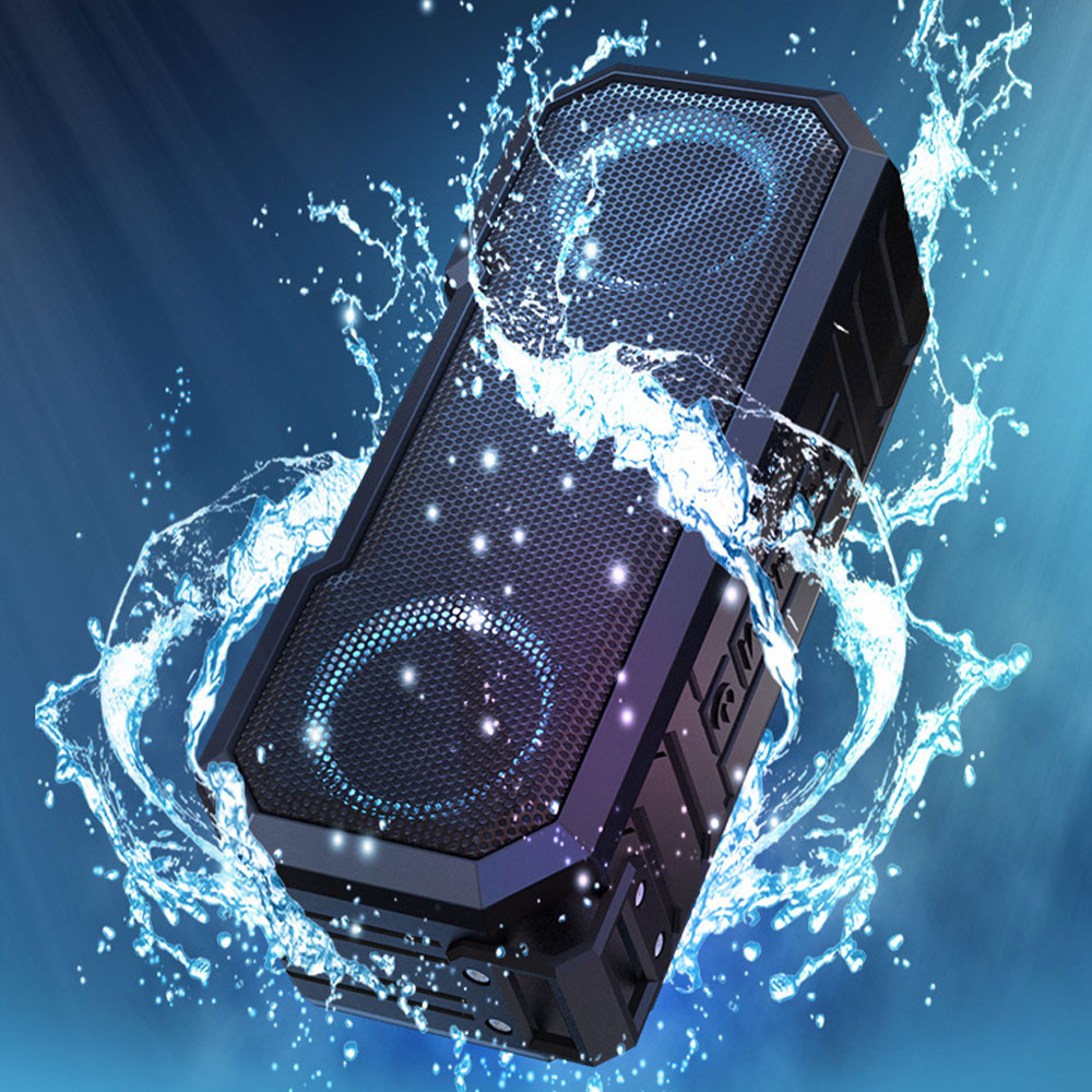휴대용 블루투스 스피커 무선 플래시 라이트 스피커 TW - Portable Bluetooth Speaker Waterproof Ipx7 리뷰 및 가격
