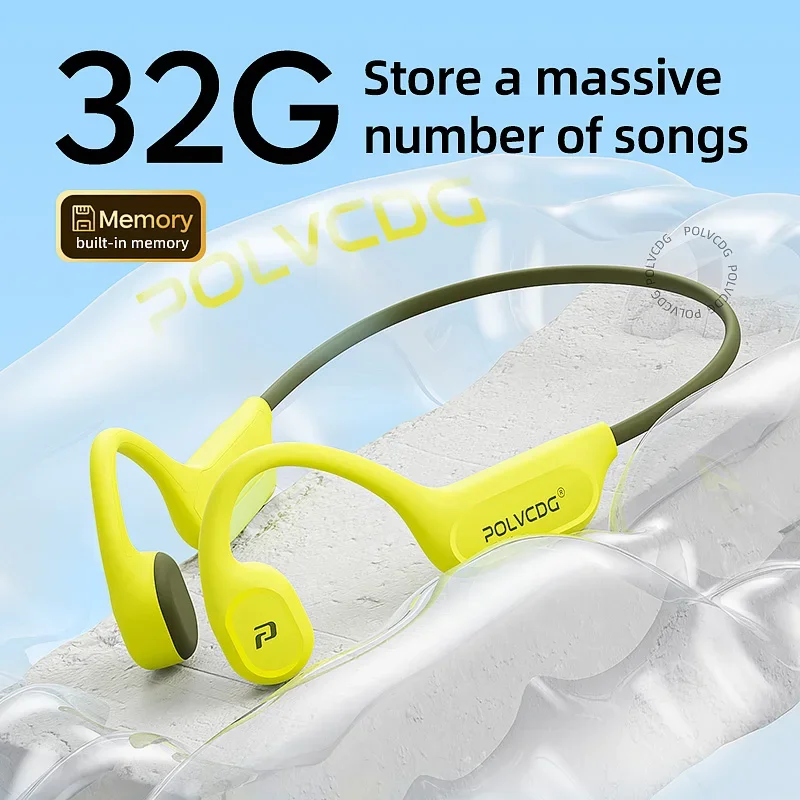 POLVCDG X9 골전도 수영 이어폰 32G IPX8 - Type C Wired Earphones With Mic 리뷰 및 가격