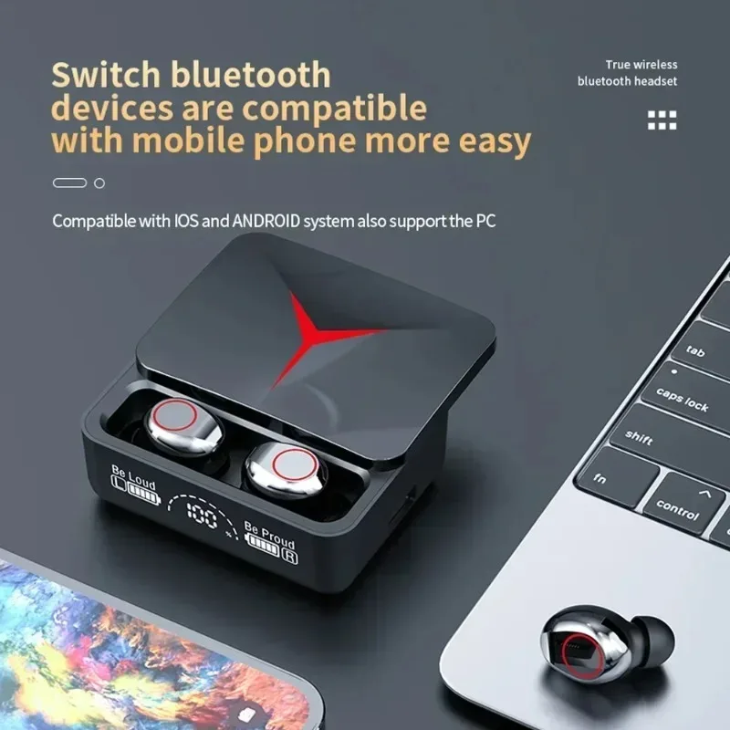새로운 블루투스 헤드폰 9D 스테레오 고음질 스포츠 이 - Tws Earbuds Bluetooth 5.3 리뷰 및 가격
