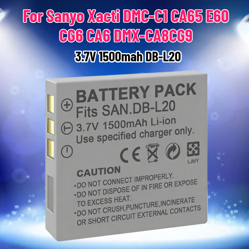 3.7V 1500mAh DB-L20 배터리 (산요 엑스 - Drones 리뷰 및 가격