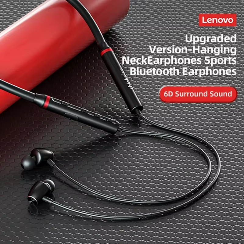 100% 오리지널 Lenovo HE05X 블루투스 이어 - Magnetic Neckband Sports Earphones 리뷰 및 가격