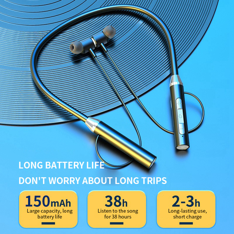 블루투스 5.0 넥밴드 이어폰 HiFi 스테레오 스포츠 - Magnetic Neckband Sports Earphones 리뷰 및 가격